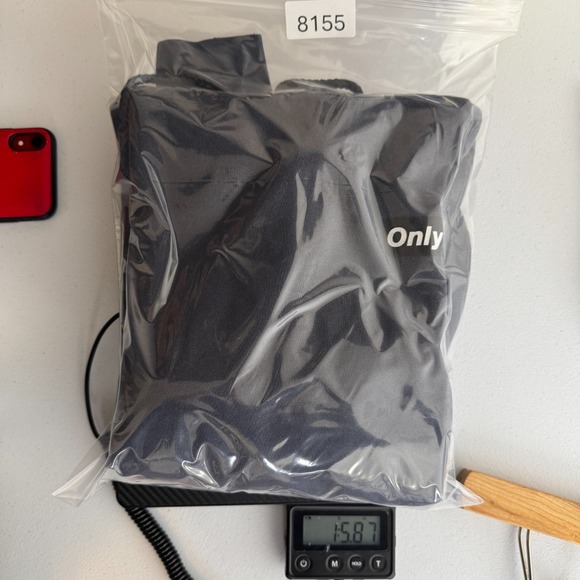 OnlyNY Hoodie Men's Small Blue Spell Out Sweatshirt Rap New York City Recycles - Picture 10 of 10